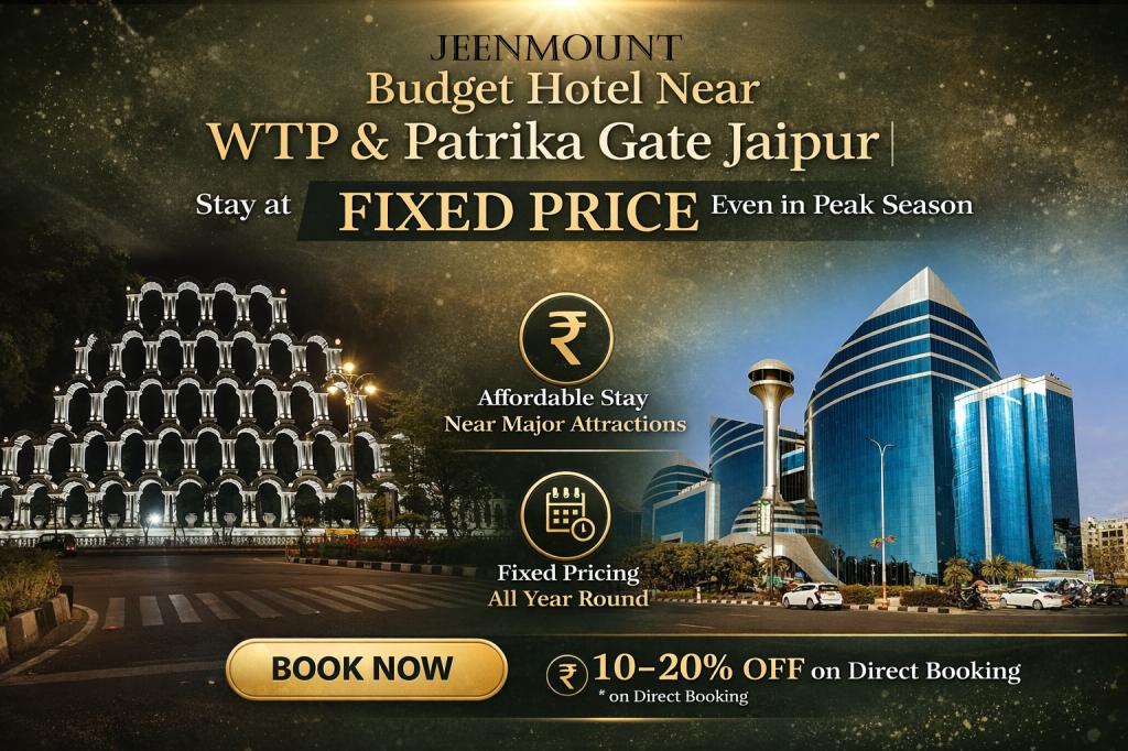 Budget Hotel Near WTP & Patrika Gate Jaipur | Fixed Price